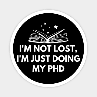 I'm not lost, I'm just doing my PhD Magnet